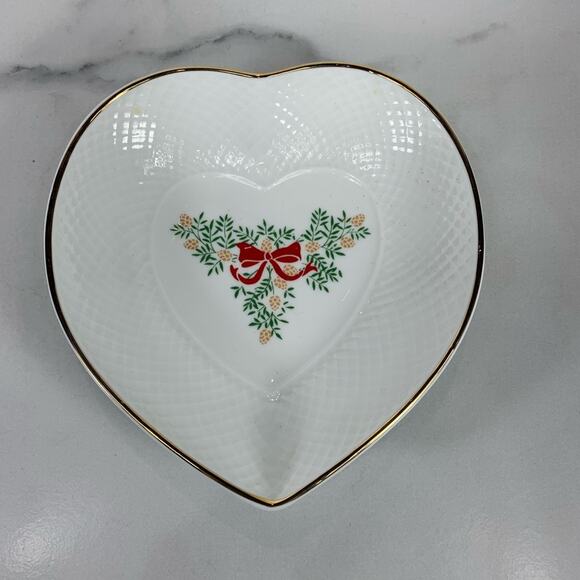 Tudor Rose Bone China Festive Season Trinket Bowl - Picture 1 of 2